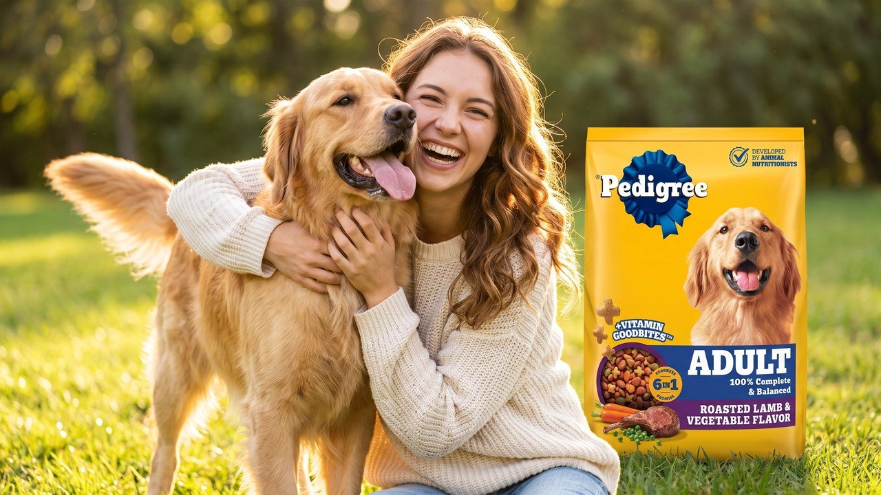 Still from the Pedigree commercial